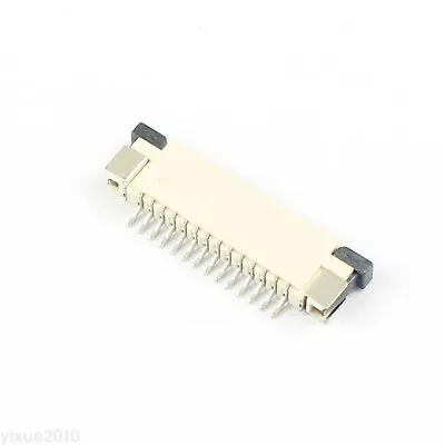 Ribbon Cable Connector Top Contact FPC FFC 1mm Pitch 14 Pin Drawer Type USA Ship • $1.95