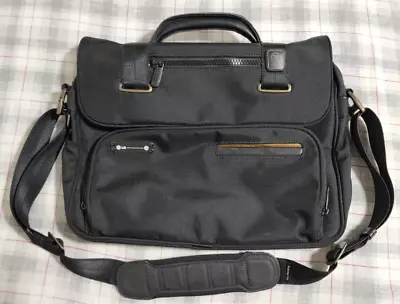 Tumi T-Tech Messenger Bag (56117D) Travel Black W/ Brown Interior • $50