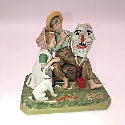 1982  The Kite Maker  Norman Rockwell Museum Figurine • $14.99