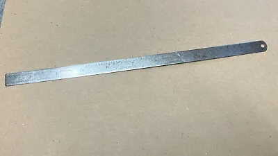 Vintage Rabone & Sons 12” Steel Rule No.42A - Imperial And Metric • £15