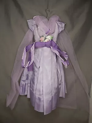 Vintage 1950’s 19” Madame Alexander CISSY Doll Tagged Lavender DRESS • $199.99
