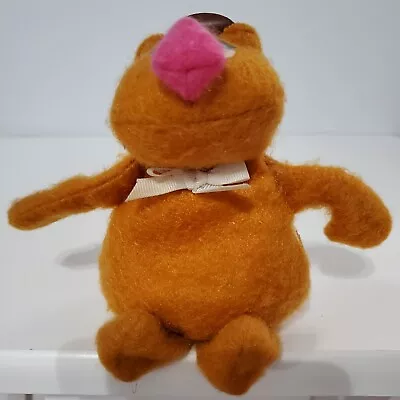 Vintage Fisher Price The Muppets Fozzie Bear 7  Beanbag Plush Doll 1979 • $12