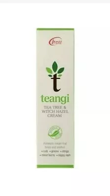 £6.49 • Buy TEA TREE WITCH HAZEL CREAM ANTISEPTIC TEANGI CUTS STINGS BURNS NAPPY RASH 28g