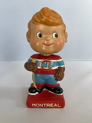 Vintage 1962 NHL Montreal Canadians Hockey Bobblehead Nodder Japan EX-NM   • $160