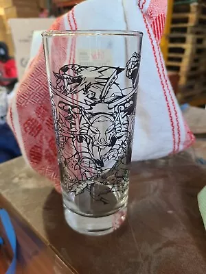 Digimon Glass Cup 11oz Gabumon • $14