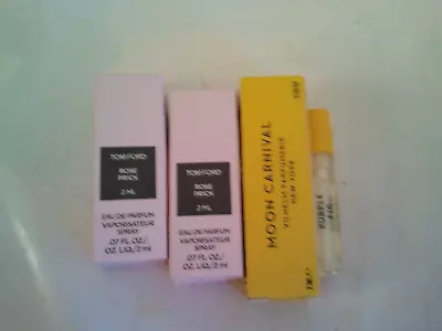 Lot Of 4 X  Assorted Women's Perfume Samples VialsCards Tom Ford Vilhelm Parf • $79