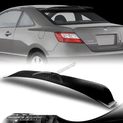 For 2006-2011 Honda Civic 2DR/Coupe Smoke Acrylic Rear Window Roof Visor Spoiler • $45.49