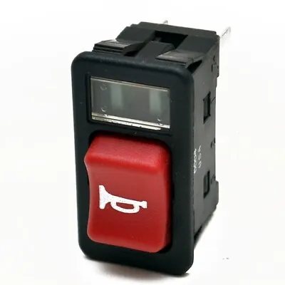 Eaton Boat Horn Switch | Momentary On/Off 1 X 2 Inch Red • $9