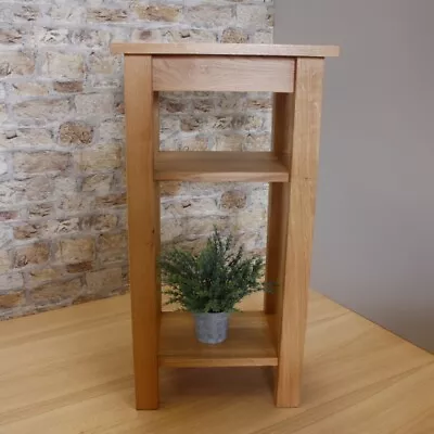 Solid Oak Hallway / Telephone / Wifi Table • £289