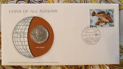 Coins Of All Nations Cape Verde 1982 10 Escudos UNC  • $6.51