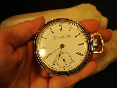  Antique 1895 Elgin National Watch Co. 55 Mm Pocket Watch • $99.99