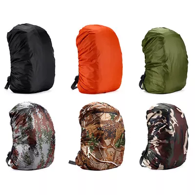 $13.99 • Buy 35-80L Backpack WaterProof Rain Cover Storage Pouch Ultralight Outdoor Hiking 