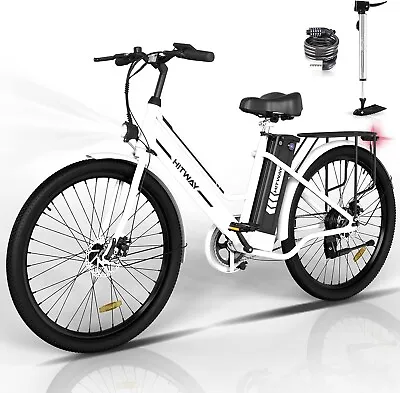 HITWAY 26  Electric Bike 250W/36V/8.4Ah E-bike Removable Battery Range 35-70km • £599