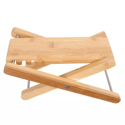 Ergonomic Bamboo Footrest For Salon Pedicure Chairs • £20.48