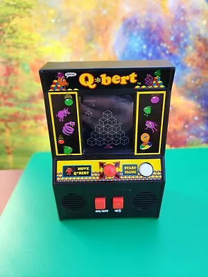 Basic Fun Q*bert Qbert Mini Arcade Classic Video Game #09549 • $15.50