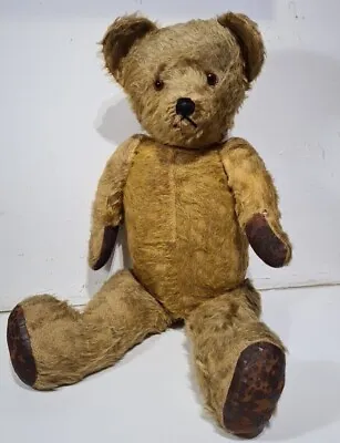 Antique Mohair Teddy Bear Teddybear Old Deans Farnell Chad Valley Merrythought  • £50