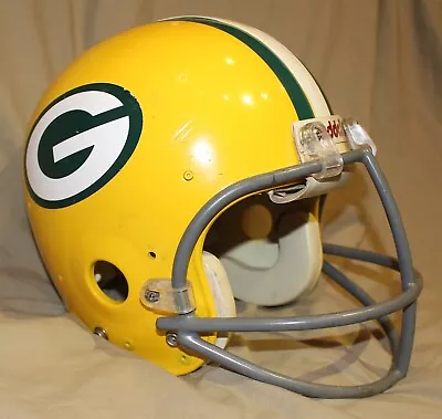 Green Bay Packers Paul Coffman Style Riddell Pac44 Football Helmet! • $149.99