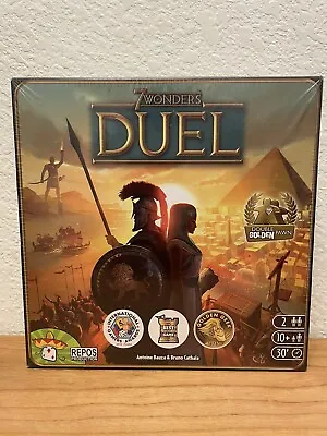 NEW 7 Wonders Duel Board Game Card (Repos Production 2015) 2 Player 10+ 30 Mins • $25