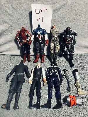 Lot #1 Marvel Legends / DC Universe Customs Fodder 6 & 7 Inch Figures FREE2SHIP • $26.49