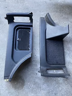 Volvo 740 940 Wagon Black Left & Right Rear Trunk Panels Under Window OEM #2182E • $139.99