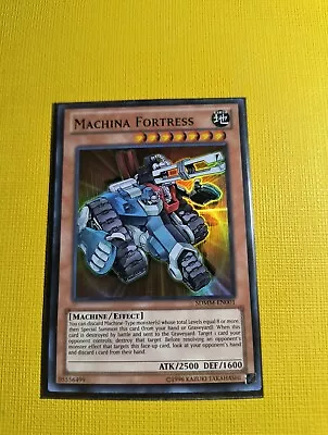 Machina Fortress - SDMM-EN001 - Ultra Rare - 1st Edition LP YuGiOh!  Starter Dec • $0.72