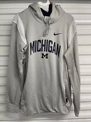 Nike On-Field Dri-Fit Michigan Wolverines Hoodie ALL SIZES DN6534-007 • $59.99