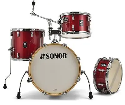 Sonor AQX Jazz 4-piece Shell Pack - Red Moon Sparkle • $669