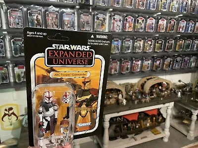 Star Wars Vintage Collection Vc54 ARC Trooper Commander. Minty And Unpunched. • $125