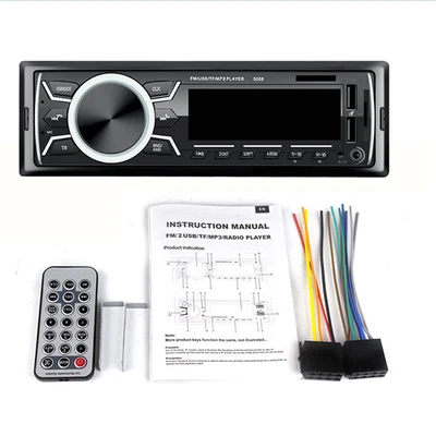 $46.95 • Buy Universal MP3 Dual USB Fast Charge Bluetooth Radio Audio Handsfree Phone Player