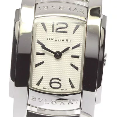 BVLGARI Assioma AA35S Silver Dial Quartz Ladies Watch_700672 • $848.40