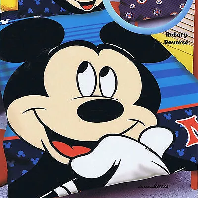 Mickey Mouse Disney - Big Mickey Smile - Double/Full Bed Quilt Doona Duvet Cover • $45.64