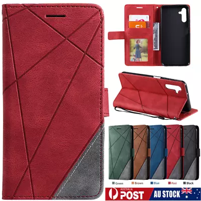 For Samsung Galaxy J3 J5 J6 J7 J8 A7 A8 Plus J510 Wallet Flip Leather Case Cover • $10.99