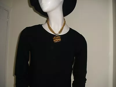 Authentic Vintage **chanel**necklace With Bag Pendant • £750