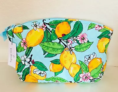 Vera Bradley ~  Lemon Grove  ~Grand Travel Cosmetic Bag ~ NWT • $22.50