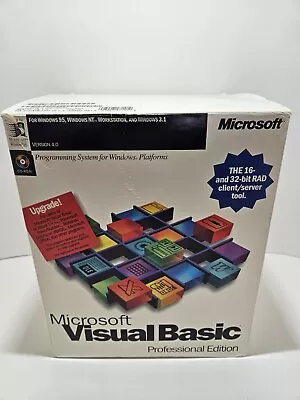 Microsoft Visual Basic 4.0 Professional Edition  • $59.99