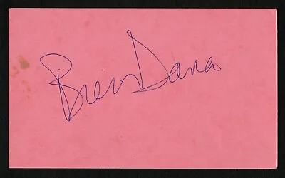 Bill Dana D2017 Signed Auto Vintage 3x5 Hollywood: Comedian The Ed Sullivan Show • $24.99