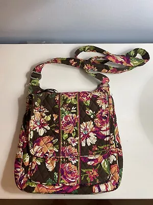 Vera Bradley English Rose Crossbody Shoulder Bag Everyday Travel School • $20