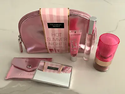 Victoria's Secret Pink Kit: Instant Bronzing Shimmer Powder LipglossRollerball • $89.50