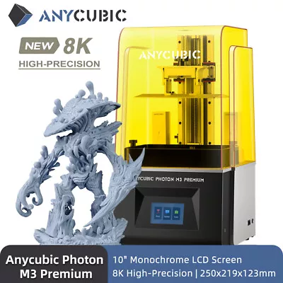 $978 • Buy Anycubic Photon M3 Premium 8K LCD 3D Printer High-precision Large Size