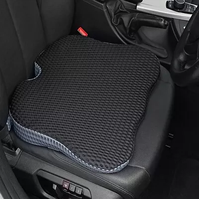 Memory Foam Car Seat Cushion For Driving Wedge Driver Booster Office Chair Pad • £18.99