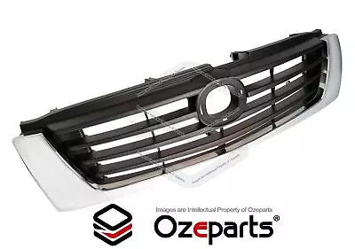 Main Radiator Grille Upper Front Grill Chrome For Mazda Bravo UN Ute 2002~2006 • $110