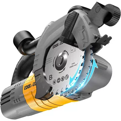 5 Inch Rock&Rocker Metal Dual Blade Hex Electric Circular Saw Cutting US Stock • $44.99