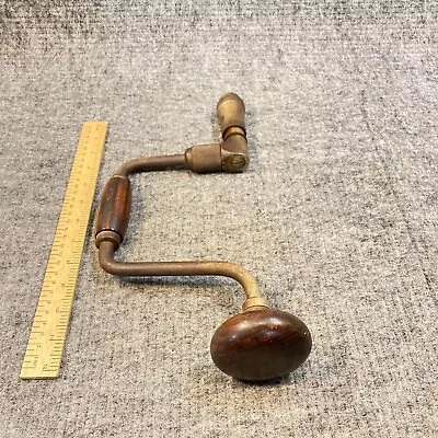 $22 • Buy Vintage Millers Falls Drill Hand Brace Drill Par Date Jan 1911 Woodworking Tool
