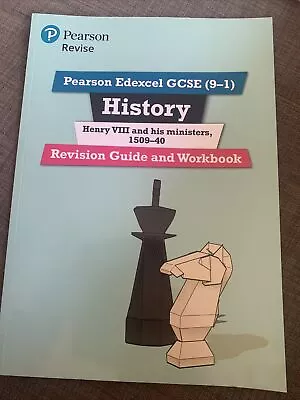 Pearson Revise Edexcel GCSE (9-1) History Henry VIII 1509-40 Guide Workbook • £3