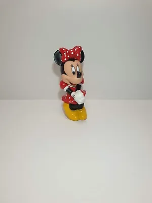 Vintage Minnie Mouse Walt Disney Rubber Plastic Figure • £8.26