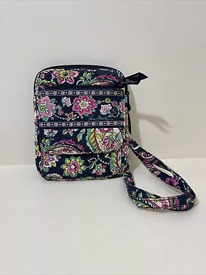 Vera Bradley Mini Hipster Crossbody Petite Travel Purse Petal Paisley Pattern • $19.99