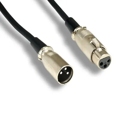 6' XLR Audio Cord Male To Female Studio Sound Speaker PA System Music Devices • $9.32