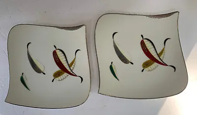 Vintage Pair (2) Of UCAGCO China Square 7  Plates UCA36 Made In Japan  • $16.99