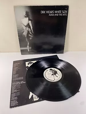 Adam And The Ants Dirk Wears White Sox Vinyl LP Album Record VG+/VG 1980 REPRESS • £23