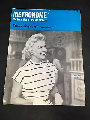 Doris Day Metronome Magazine Modern Music & Its Makers May 1954 Issue • $13.20